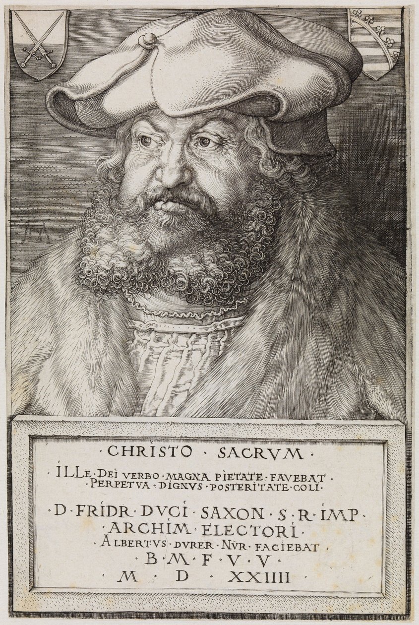 Fredrik Viisas, Saksin vaaliruhtinas tekijältä Albrecht Dürer