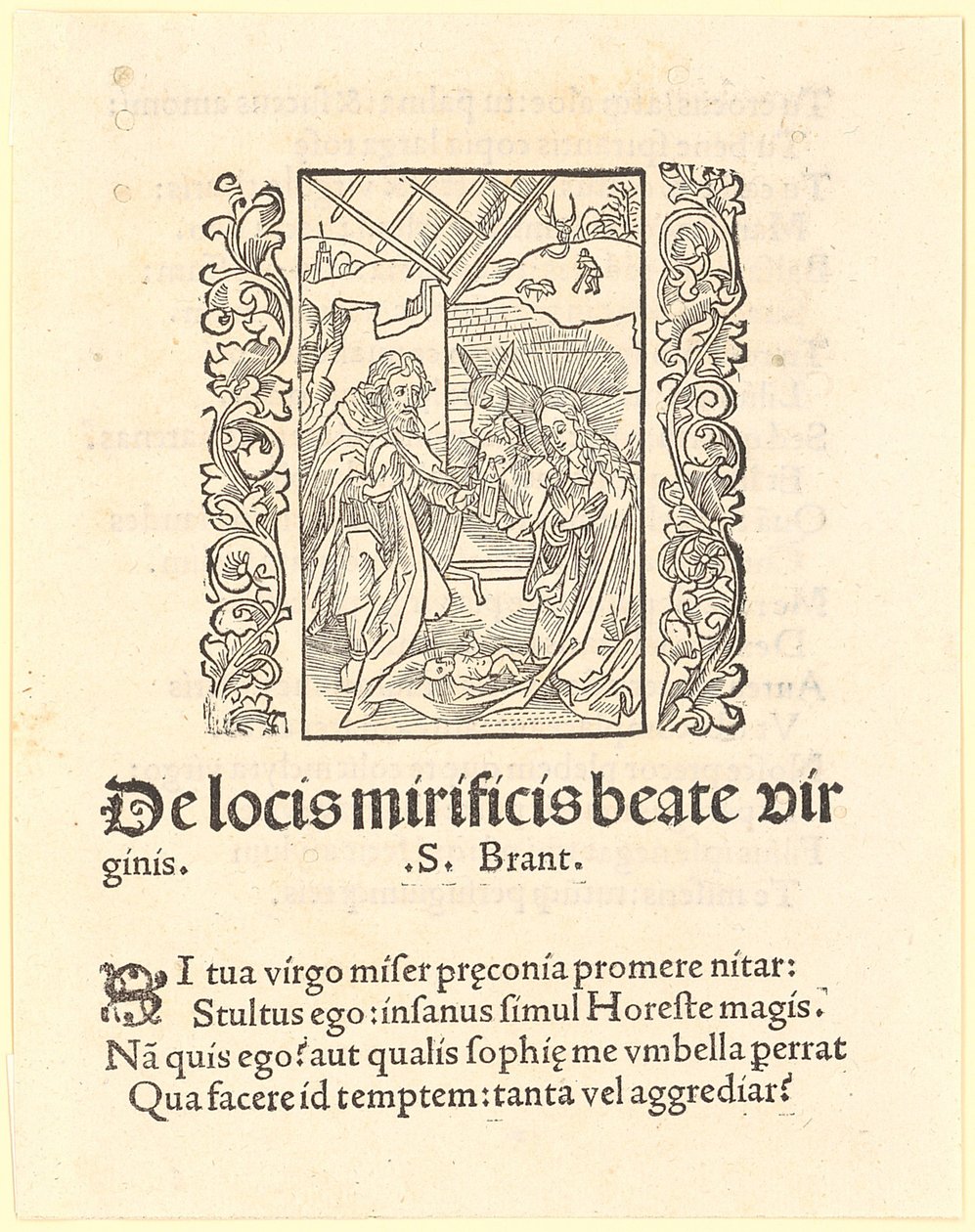 Kristuksen syntymä tekijältä Albrecht Dürer