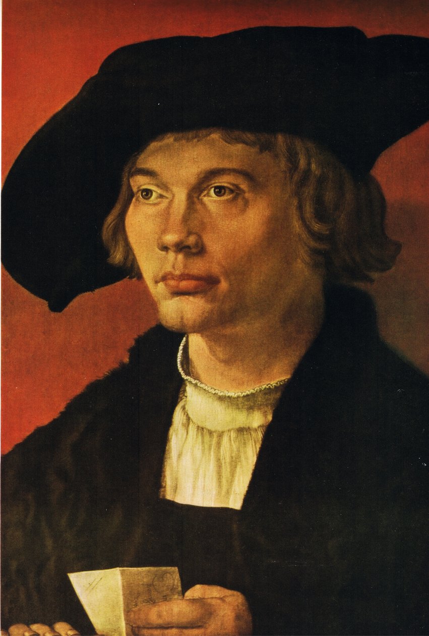 Saksalainen: Bernhard von Reesen Bernhart von Reesenin muotokuva tekijältä Albrecht Dürer