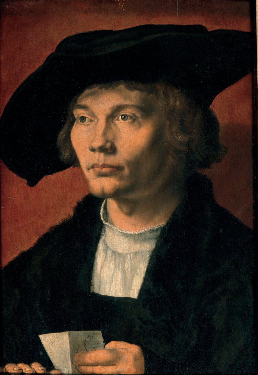 Saksalainen: Bernhard von Reesen Bernhart von Reesenin muotokuva tekijältä Albrecht Dürer