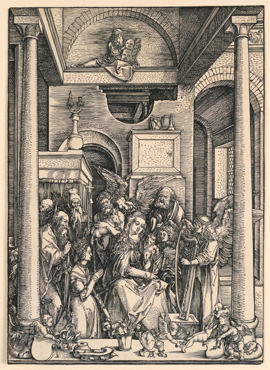 Neitsyen ylistys tekijältä Albrecht Dürer