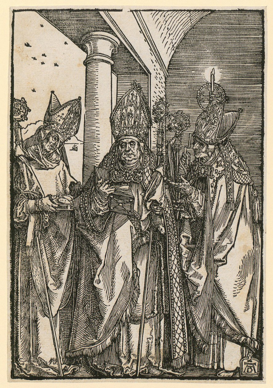 Pyhä Koloman (Johannes Stabius pyhän Kolomanin roolissa) tekijältä Albrecht Dürer
