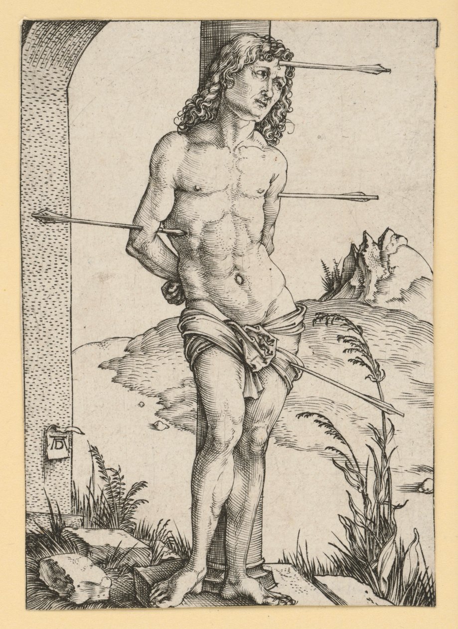 Pyhä Sebastian tekijältä Albrecht Dürer