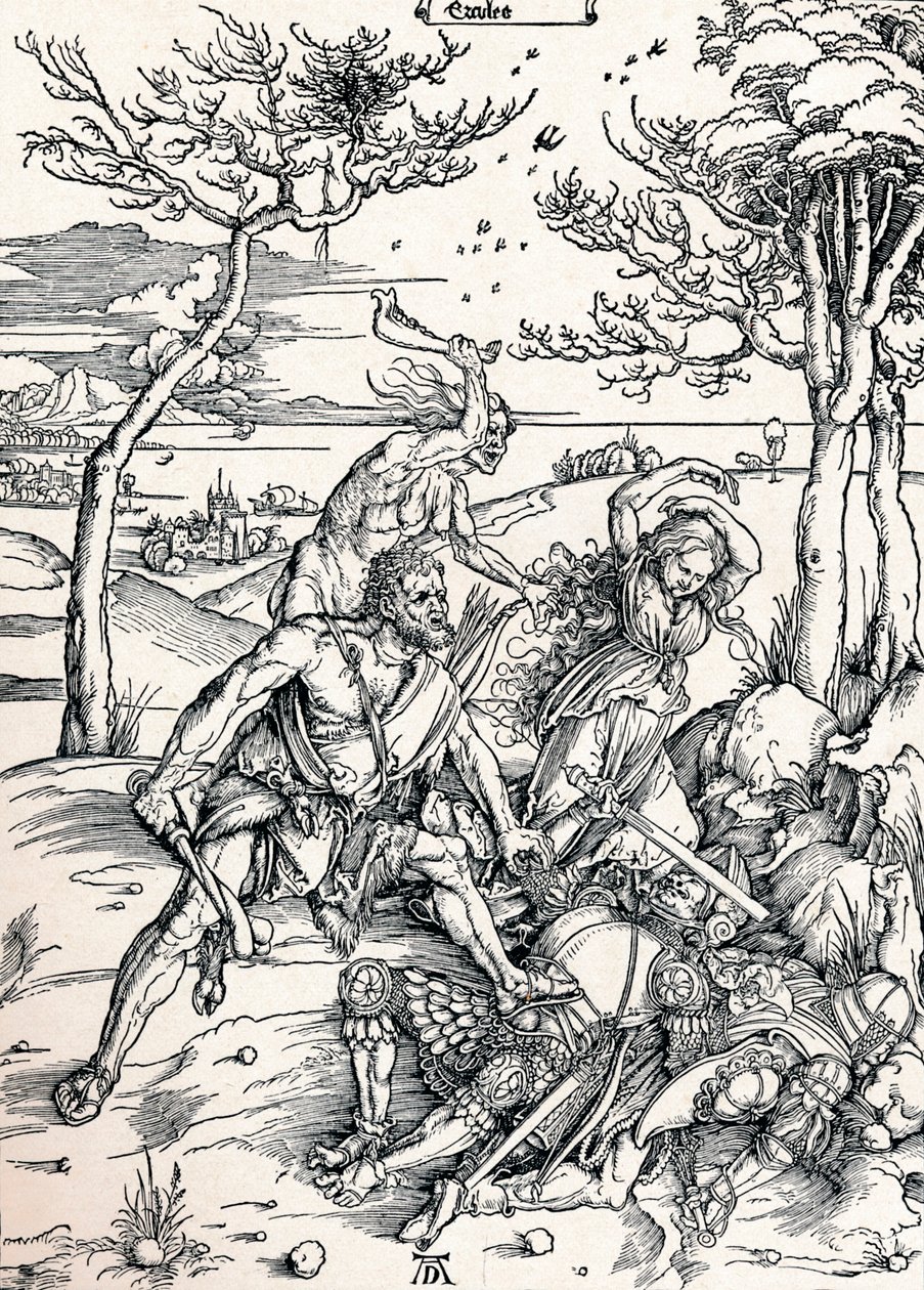 Herkules, 1497 1906 tekijältä Albrecht Dürer
