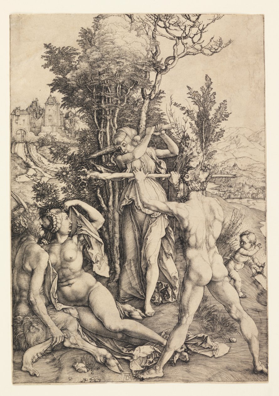 Hercules risteyksessä (Kateuden vaikutukset) tekijältä Albrecht Dürer