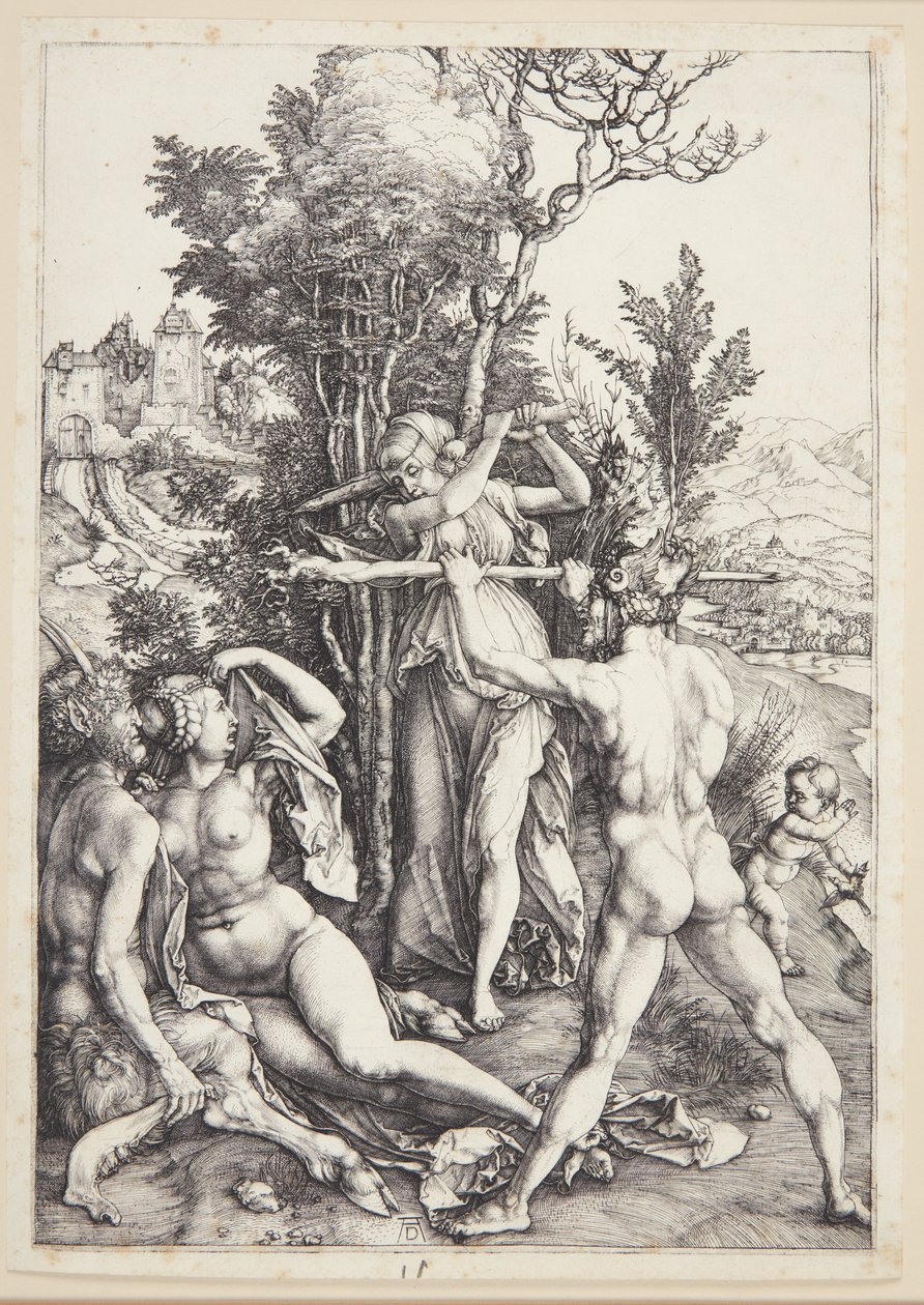 Hercules risteyksessä tekijältä Albrecht Dürer
