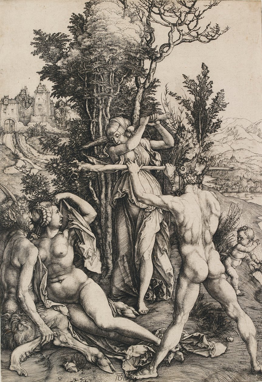 Hercules, c1498 tekijältä Albrecht Dürer