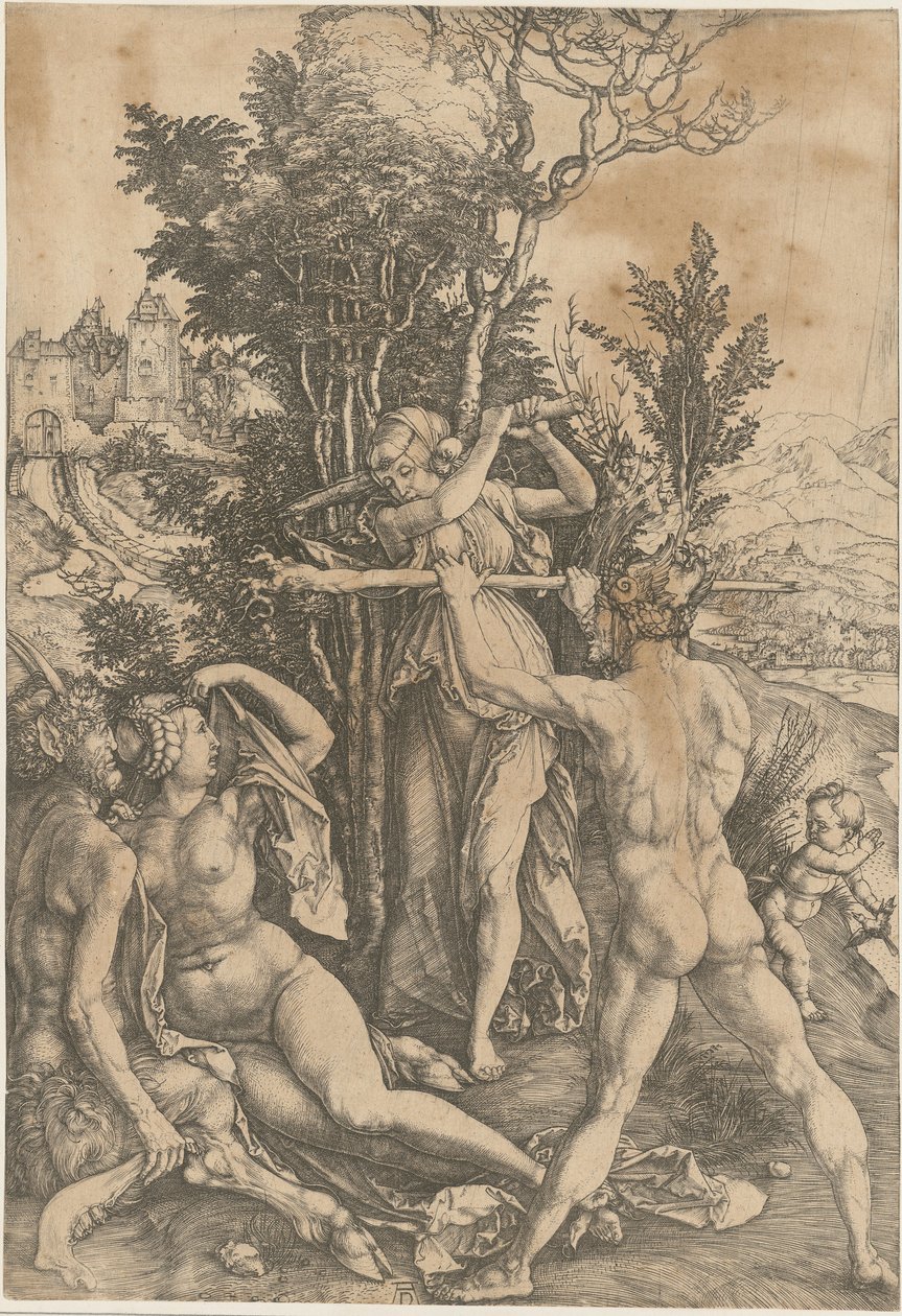 Herkules tienristeyksessä tekijältä Albrecht Dürer