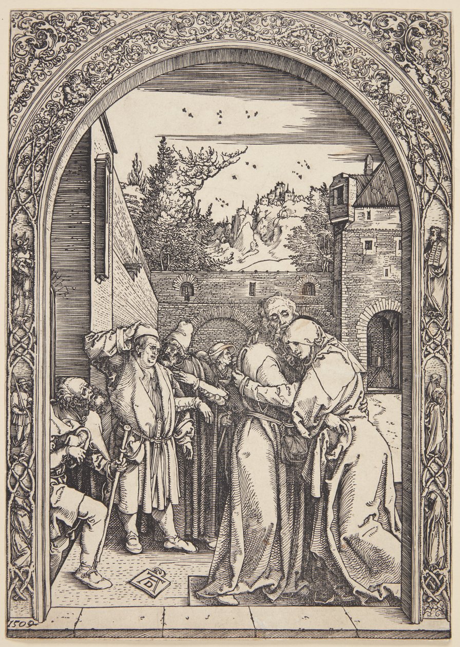 Joachim i St. Ann es troben al Golden Gatefinnish tekijältä Albrecht Dürer