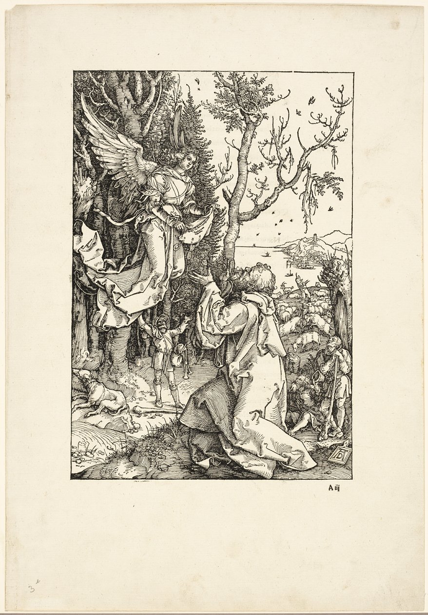 Joakim ja enkeli, Neitsyen elämästä tekijältä Albrecht Dürer