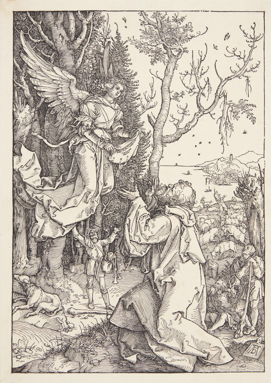 Joakim ja enkeli tekijältä Albrecht Dürer