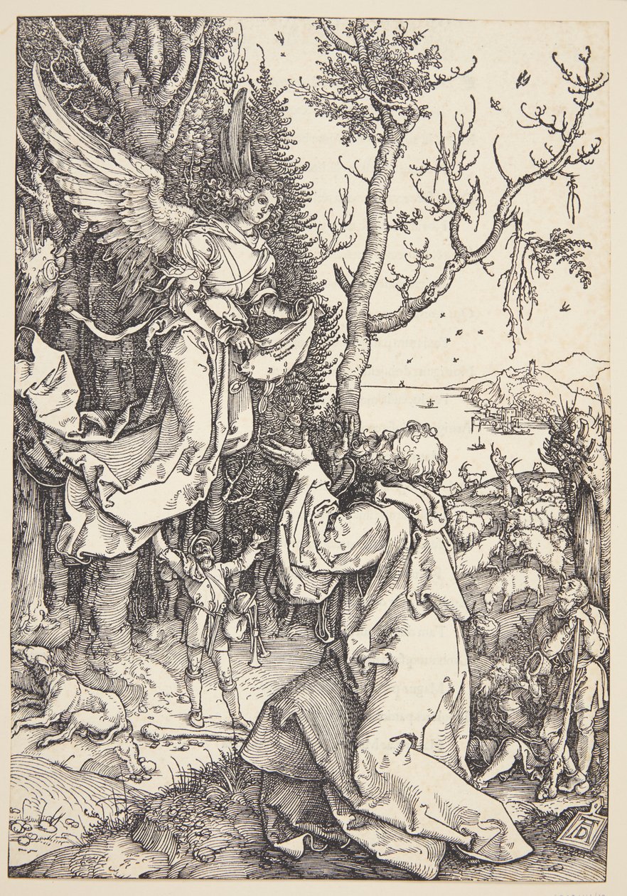 Joakim ja enkeli tekijältä Albrecht Dürer