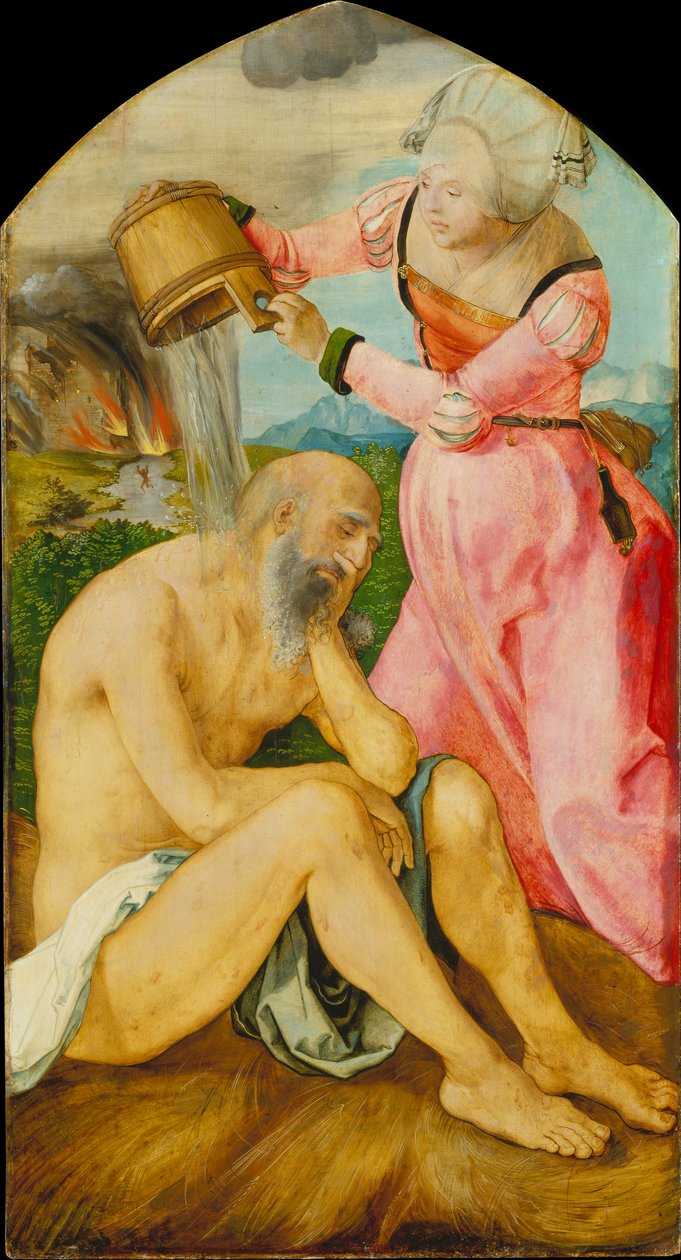 Job lantakasalla tekijältä Albrecht Dürer
