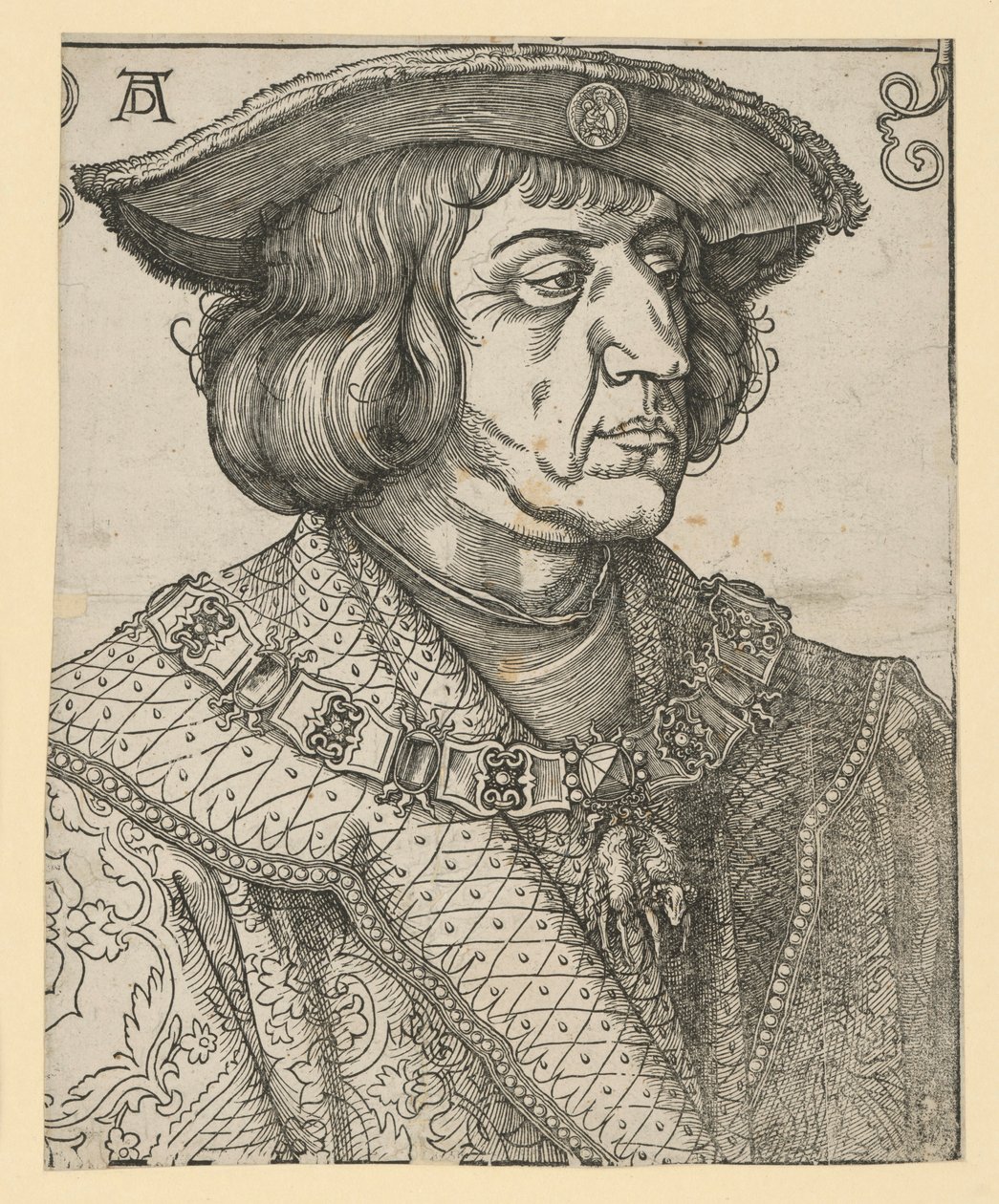 Keisari Maximilian I tekijältä Albrecht Dürer