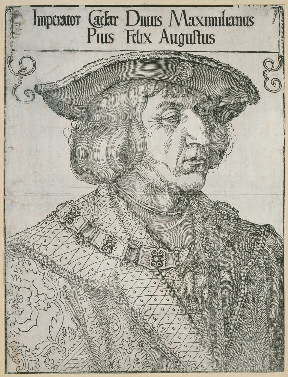 Keisari Maksimilian I tekijältä Albrecht Dürer