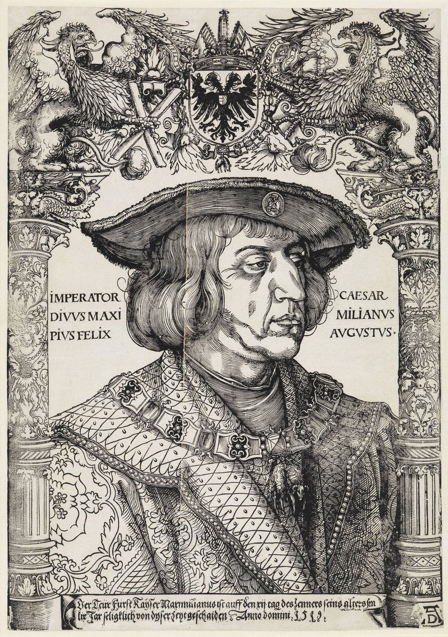 Keisari Maksimilian I tekijältä Albrecht Dürer