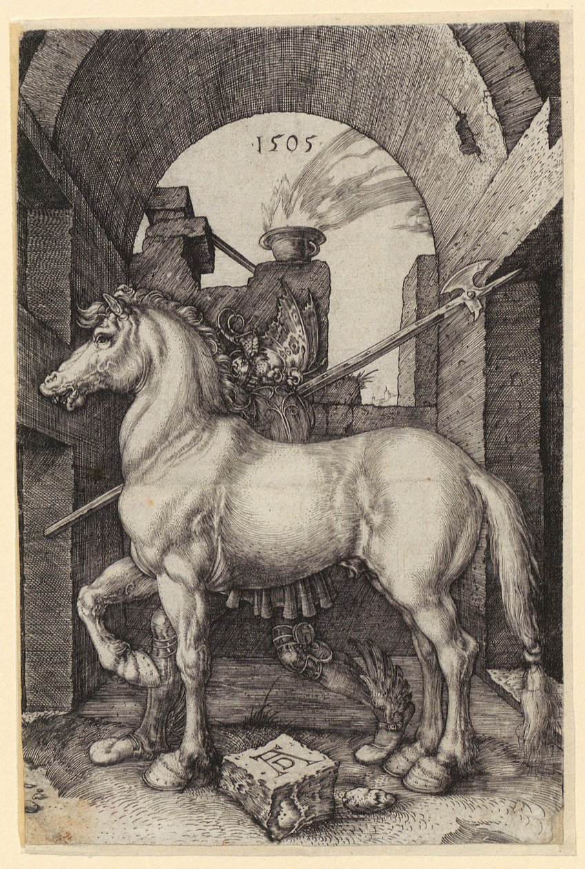 Pieni hevonen tekijältä Albrecht Dürer
