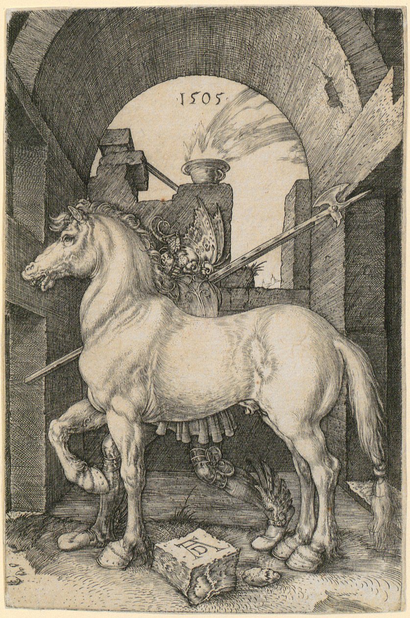 Pieni hevonen tekijältä Albrecht Dürer
