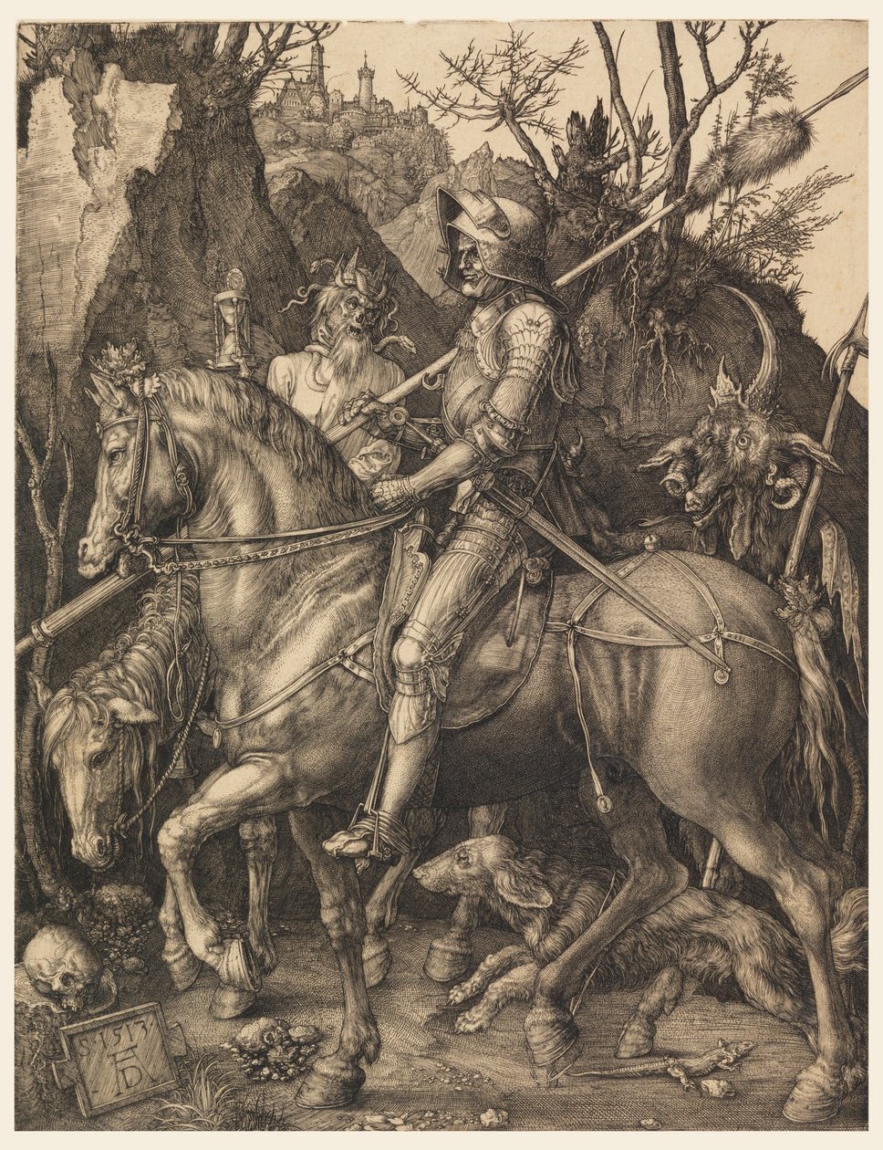 Ritari, Kuolema ja Paholainen tekijältä Albrecht Dürer