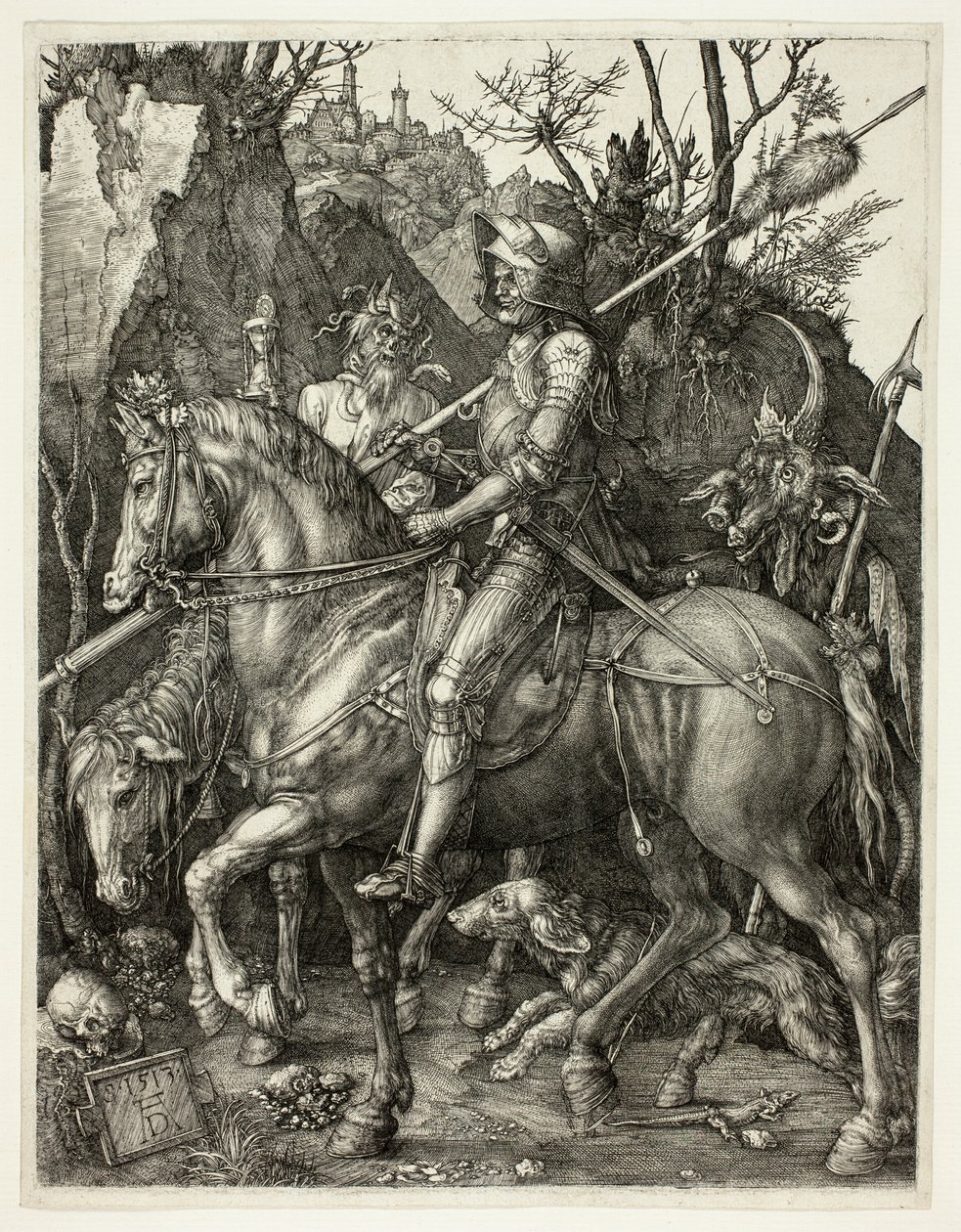 Ritari, Kuolema ja Paholainen tekijältä Albrecht Dürer
