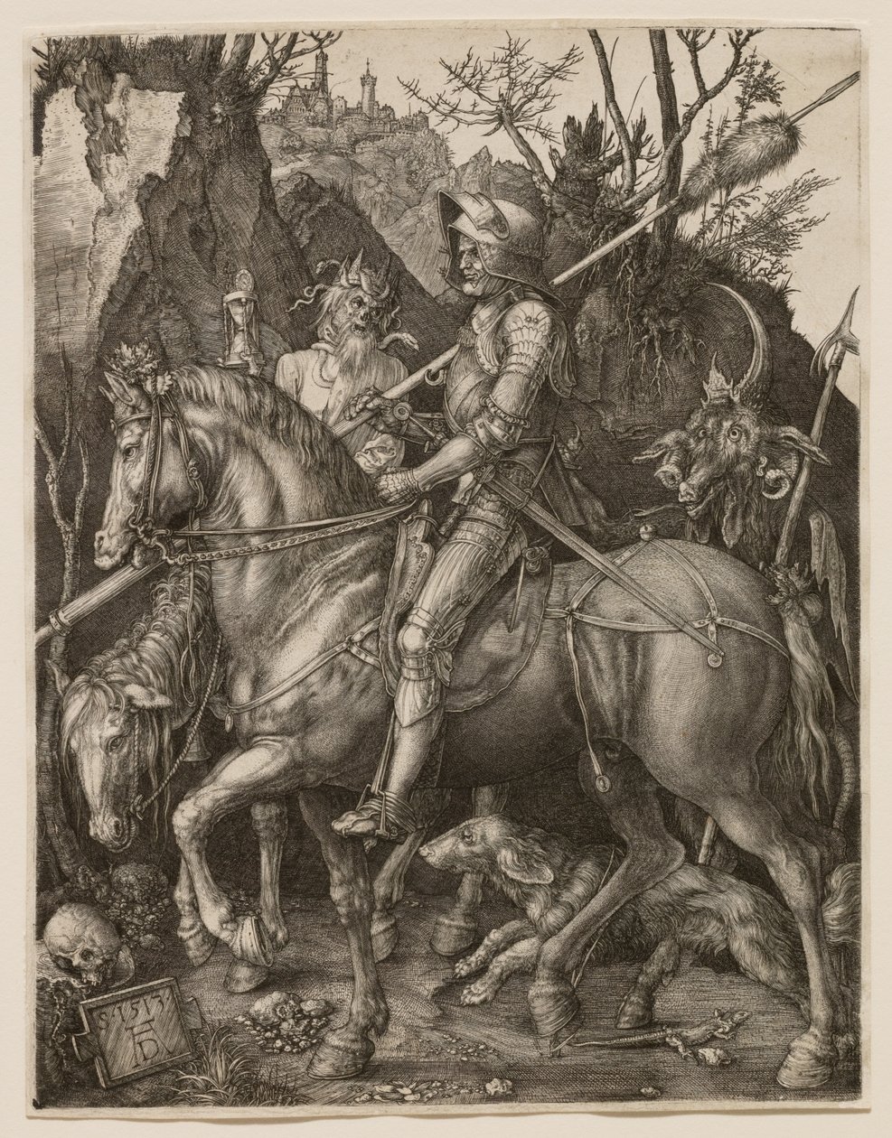 Ritari, kuolema ja paholainen tekijältä Albrecht Dürer