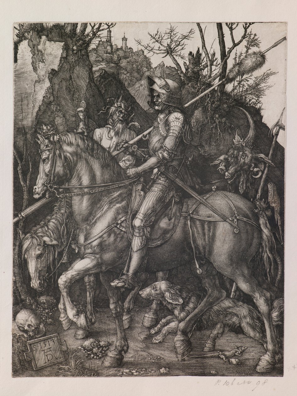 Ritari, kuolema ja paholainen tekijältä Albrecht Dürer