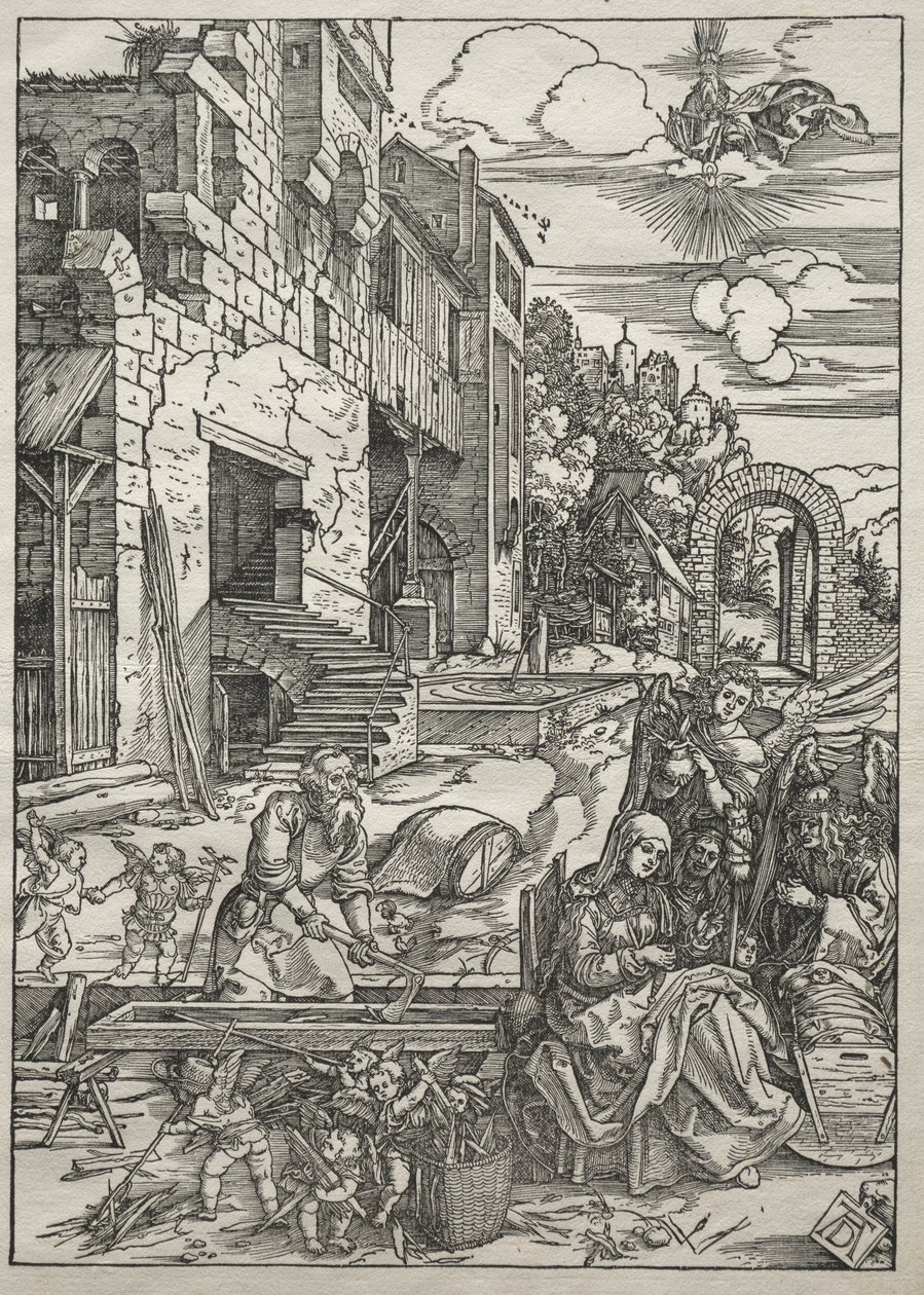 Neitsyen elämä: loput Egyptissä tekijältä Albrecht Dürer