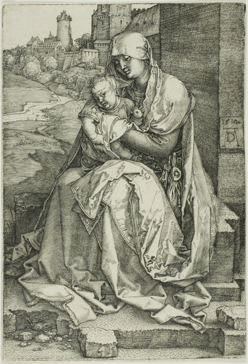 Madonna muurin äärellä tekijältä Albrecht Dürer