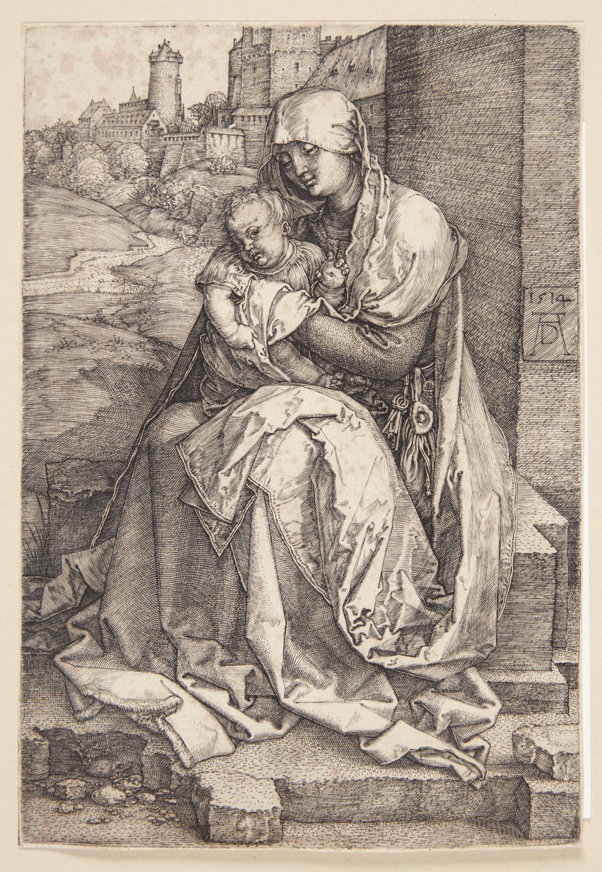 Madonna seinällä tekijältä Albrecht Dürer