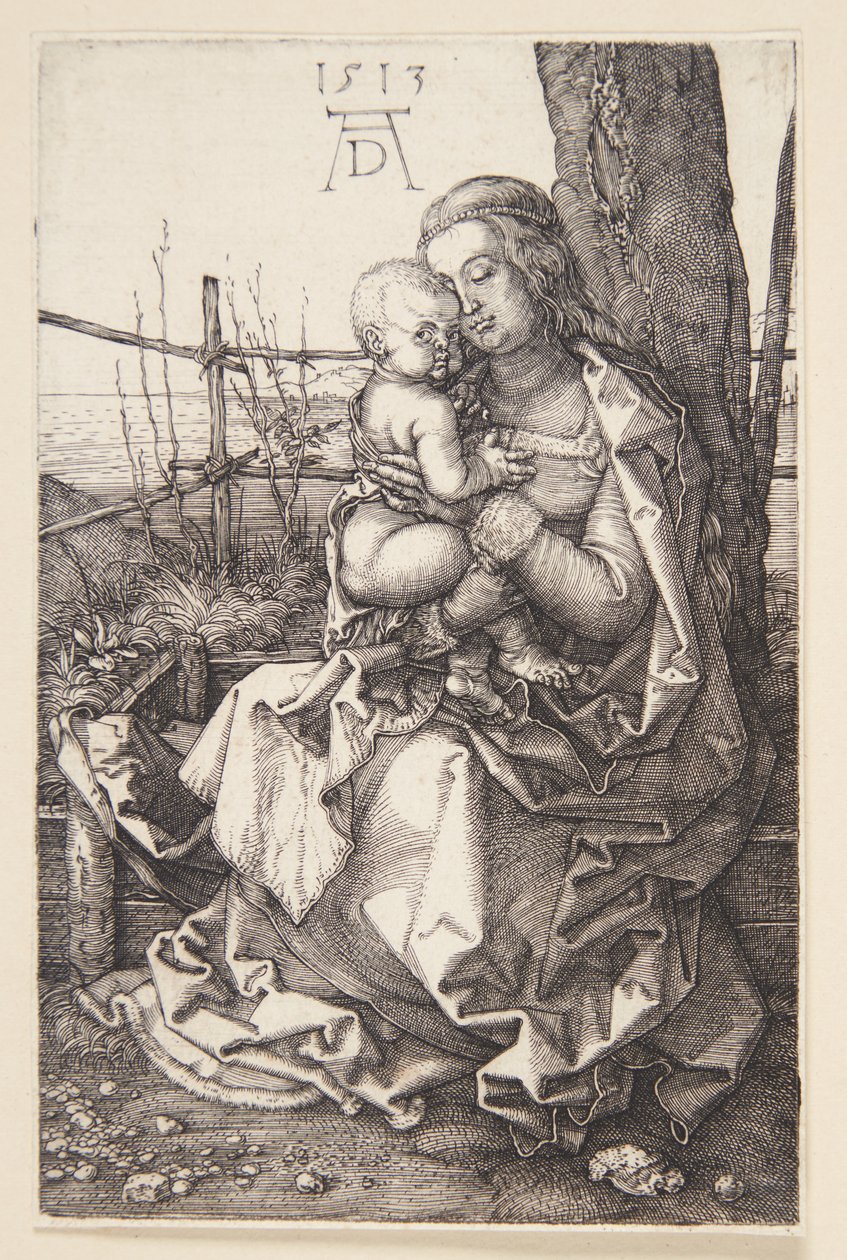 Madonna hoitotyössä tekijältä Albrecht Dürer