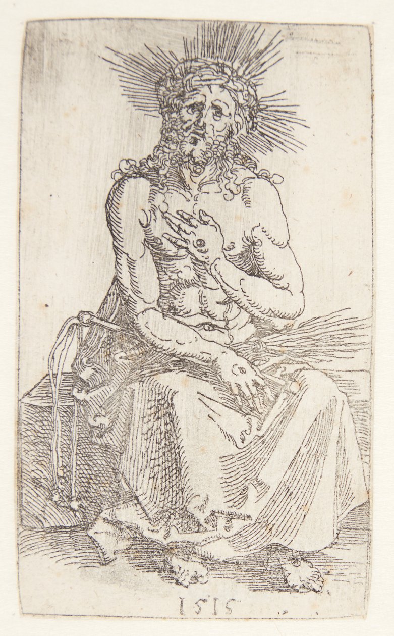 Surun mies, siddende tekijältä Albrecht Dürer