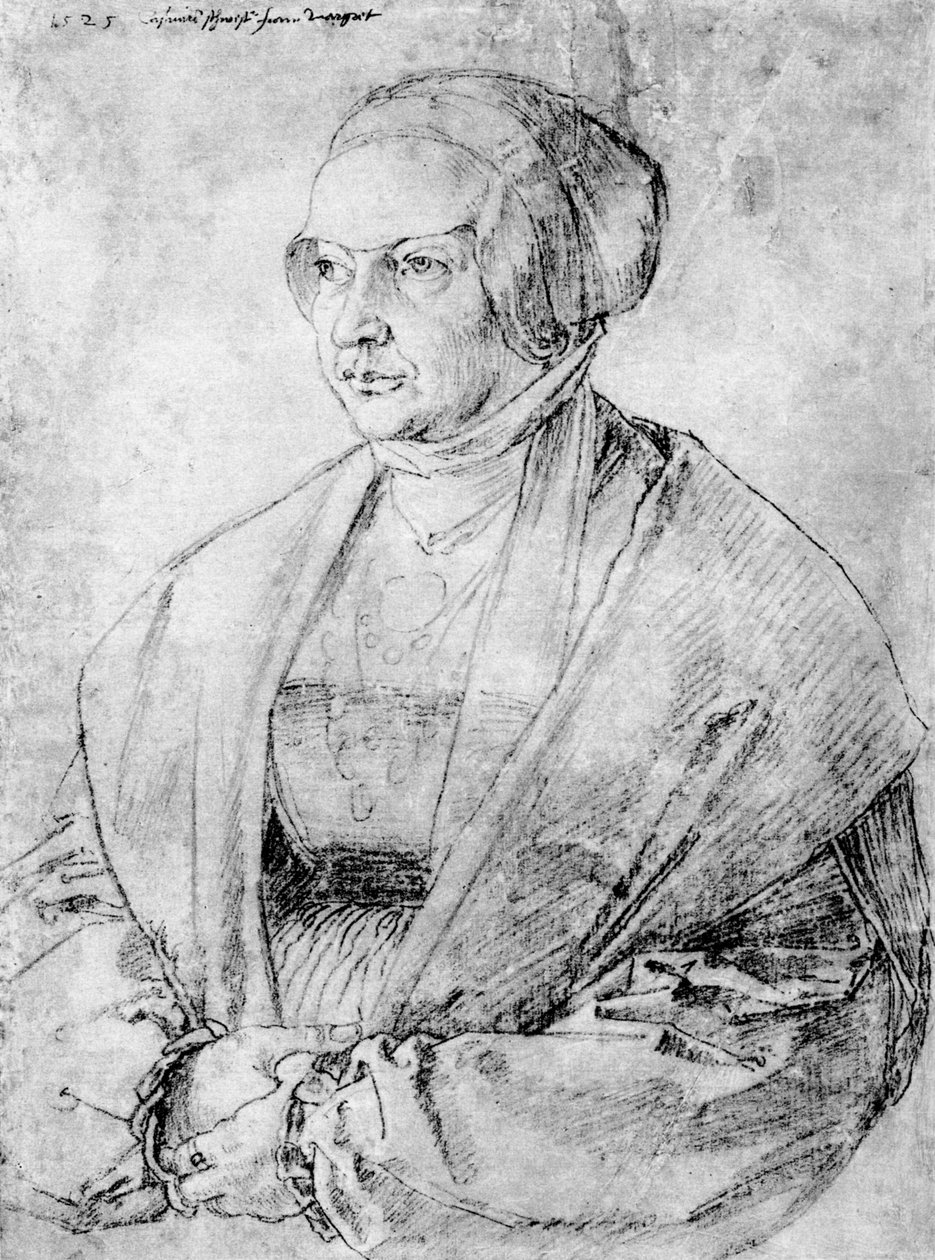 Margaret Brandenburg-Ansbach, 1525, 1936 tekijältä Albrecht Dürer