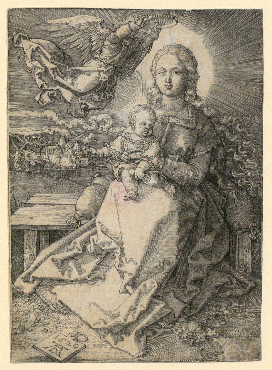 Enkelin kruunaama Maria tekijältä Albrecht Dürer