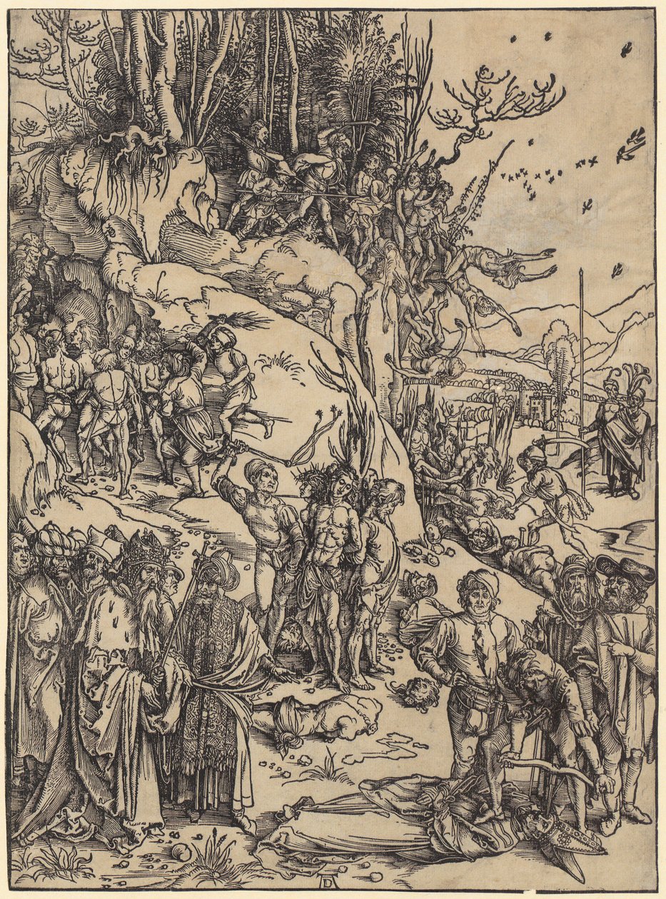 Kymmenentuhannen marttyyri tekijältä Albrecht Dürer