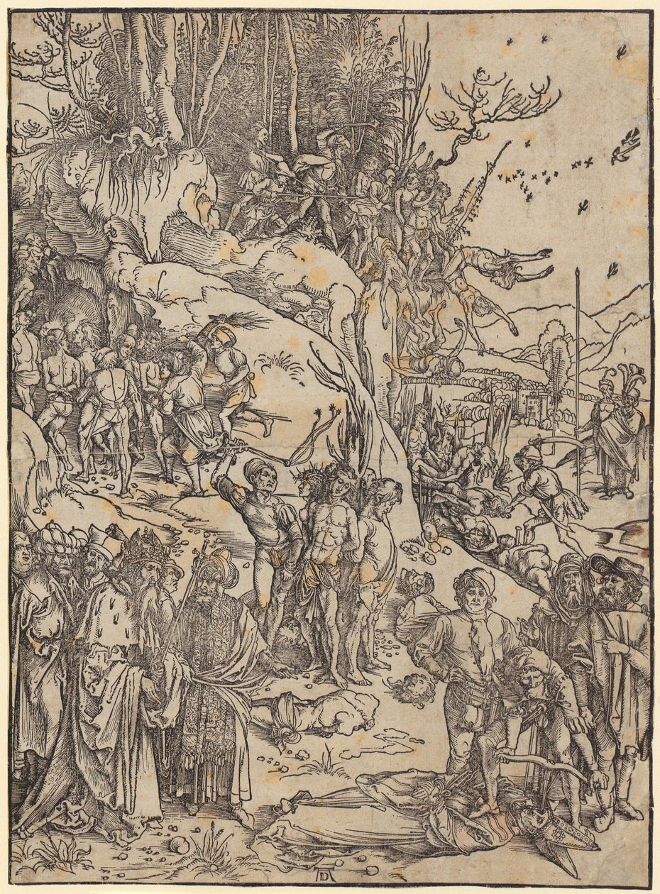 Kymmenentuhannen marttyyrikuolema tekijältä Albrecht Dürer