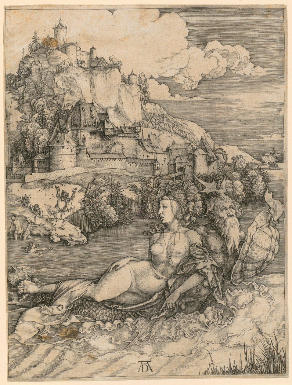 Merihirviö tekijältä Albrecht Dürer