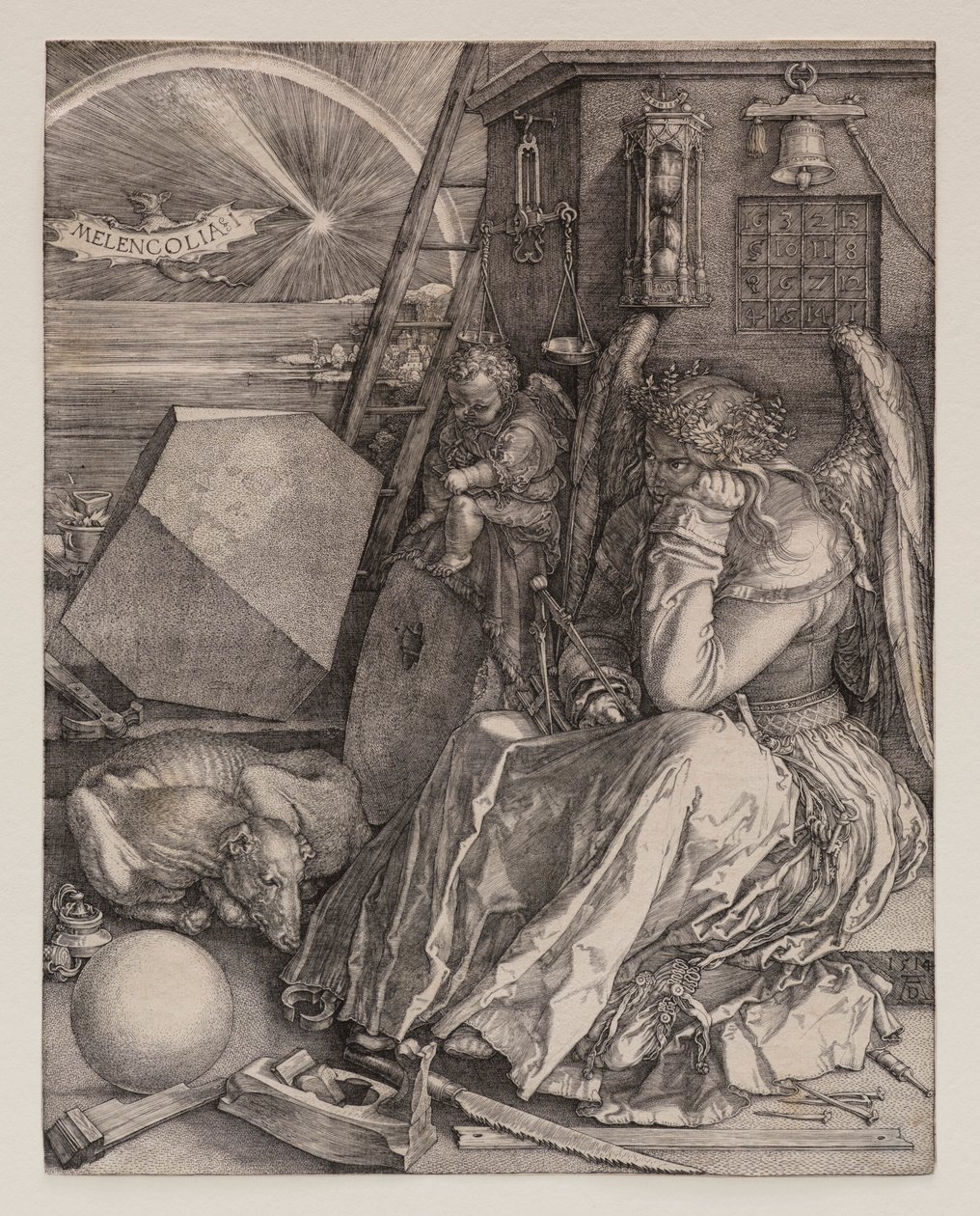 Melencolia I tekijältä Albrecht Dürer