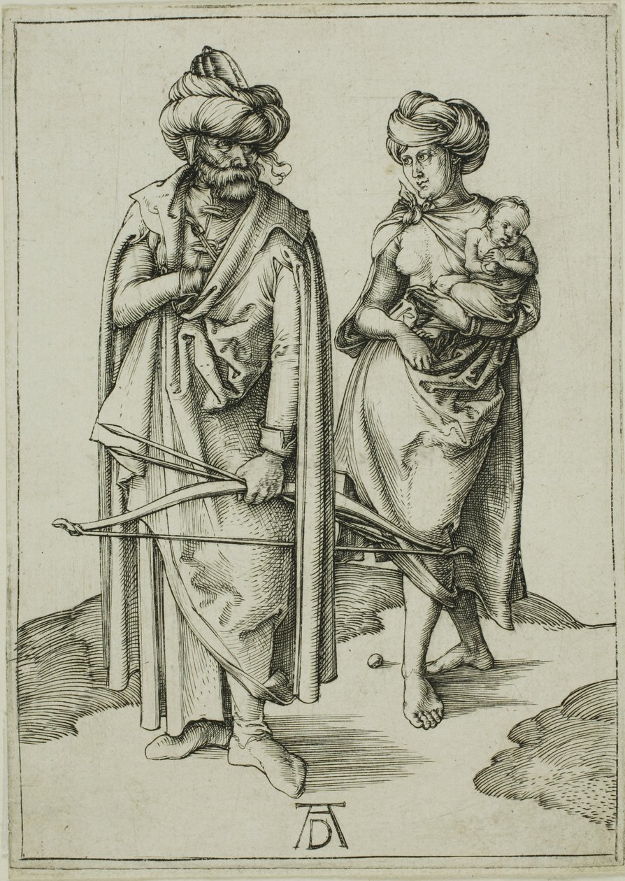 Itämainen perhe tekijältä Albrecht Dürer