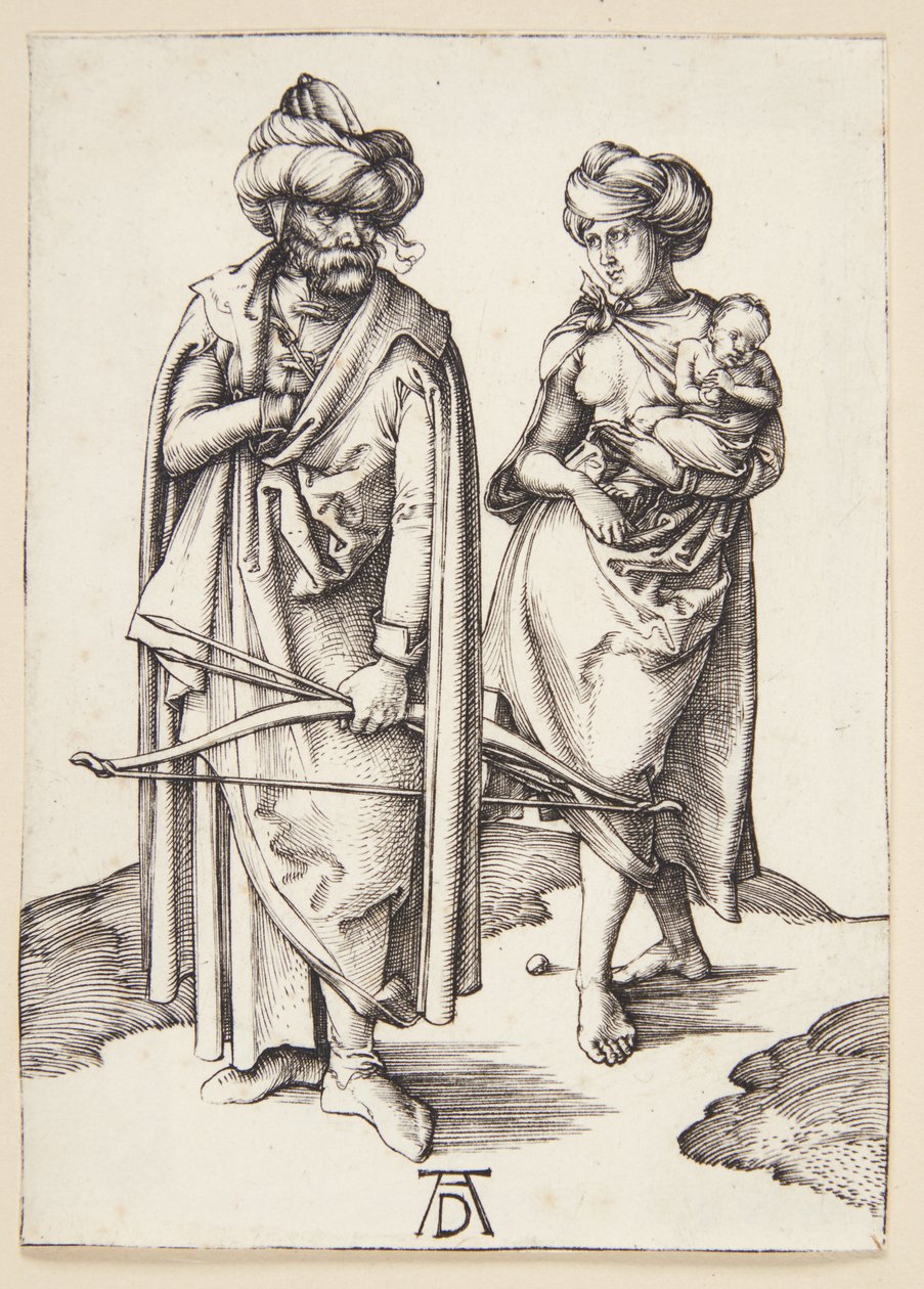 Itämainen perhe tekijältä Albrecht Dürer