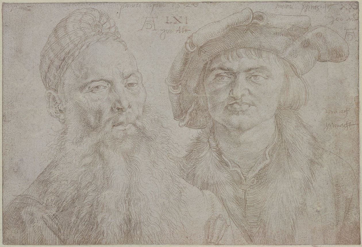 Paul Topler ja Martin Pfinzing tekijältä Albrecht Dürer