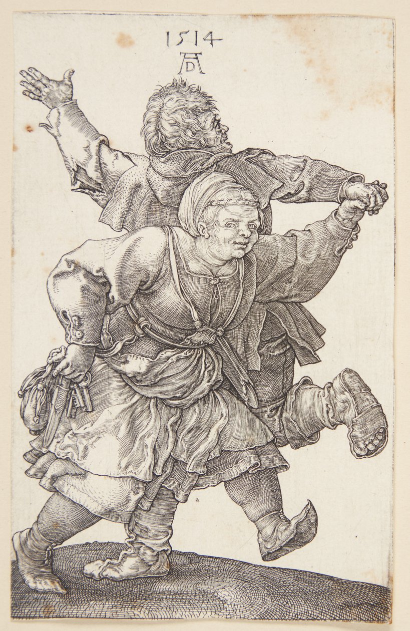 Talonpoikapari tanssii tekijältä Albrecht Dürer