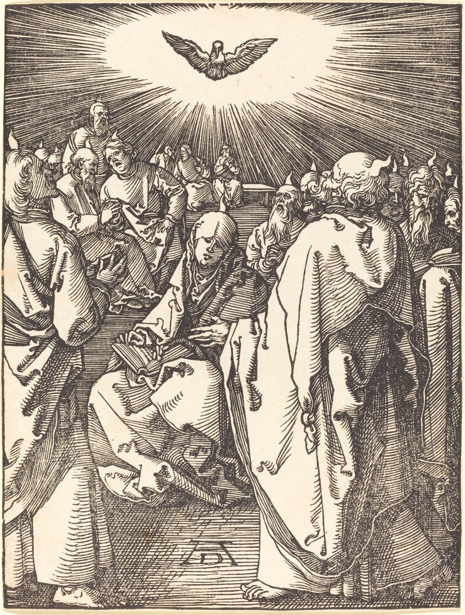 Helluntai tekijältä Albrecht Dürer
