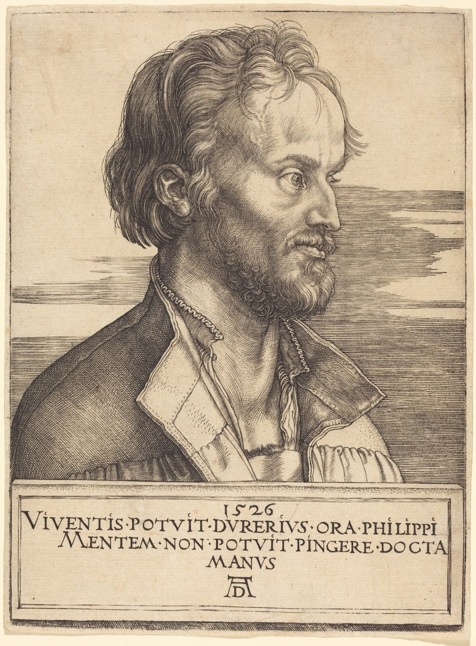 Philipp Melanchthon tekijältä Albrecht Dürer