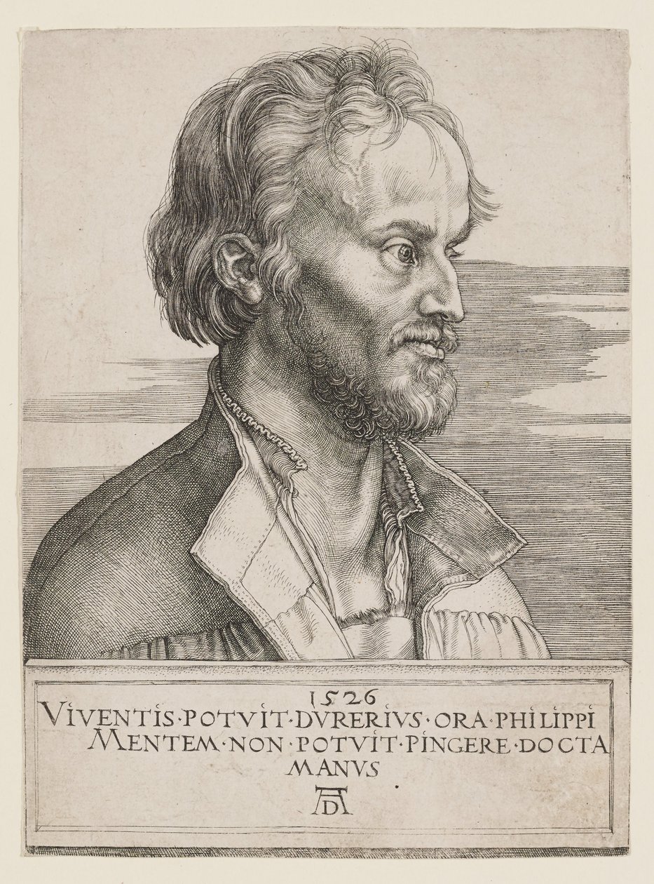 Philipp Melanchthon tekijältä Albrecht Dürer