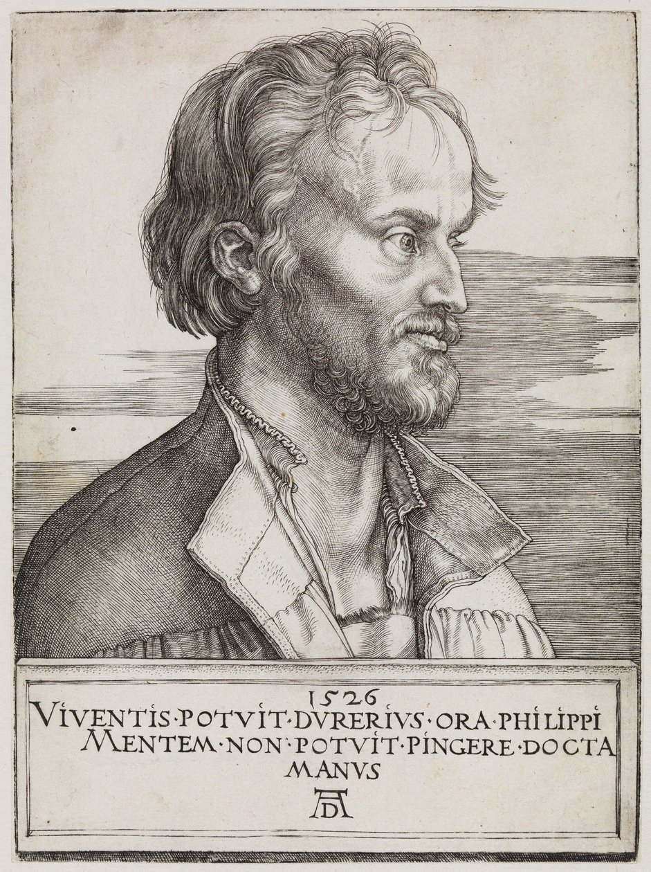 Philipp Melanchthon tekijältä Albrecht Dürer