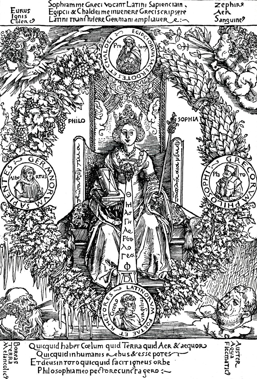 Filosofia, 1502 1906 tekijältä Albrecht Dürer