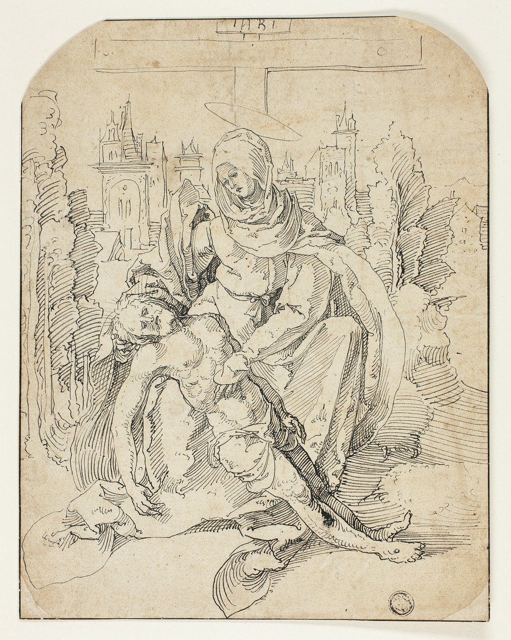 Pieta tekijältä Albrecht Dürer