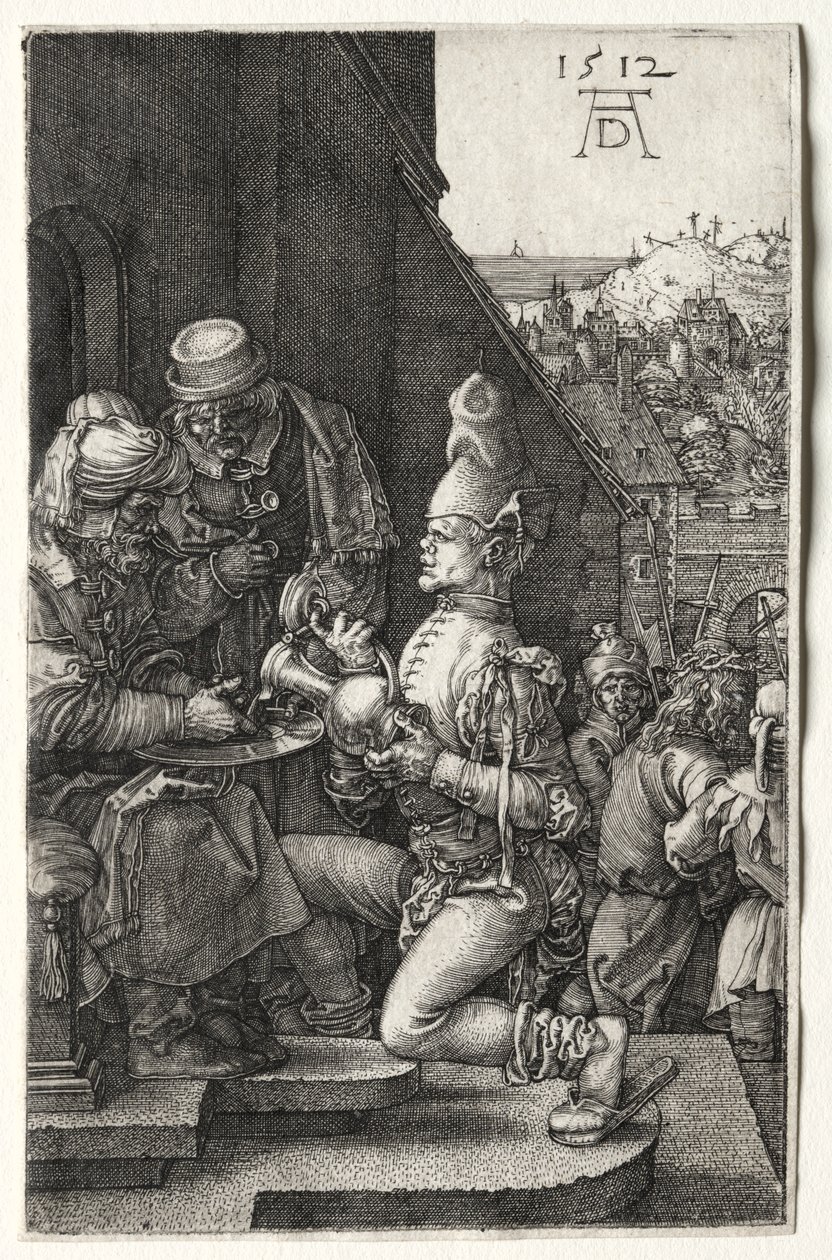 Pilatus pesee kätensä tekijältä Albrecht Dürer