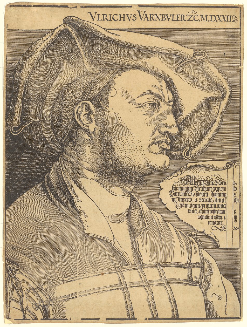 Ulrich Varnbülerin muotokuva tekijältä Albrecht Dürer