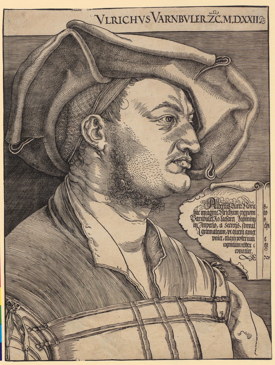 Ulrich Varnbülerin muotokuva tekijältä Albrecht Dürer